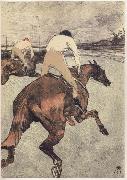 Henri  Toulouse-Lautrec The Jockey Sweden oil painting artist